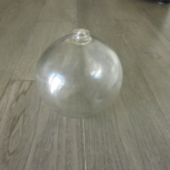 Other Vintage Clear Glass Fishing Float Poshmark